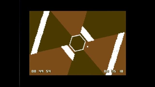 Micro Hexagon C64 Gameplay смотреть онлайн