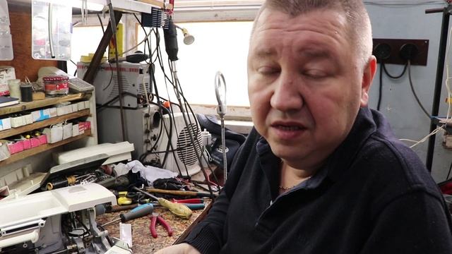 Janome 423S, ремонт двигателя. смотреть онлайн
