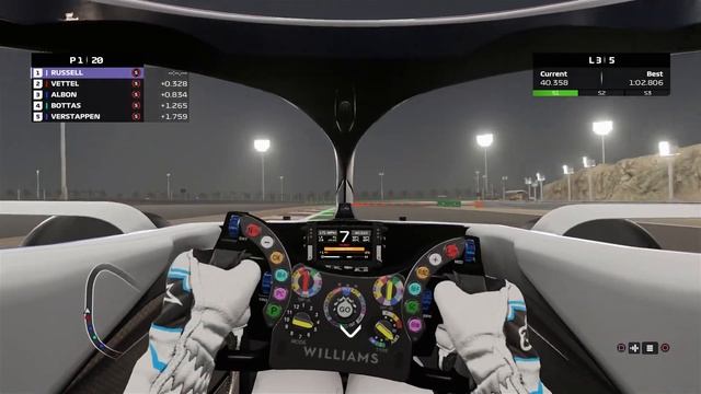 F1 2020 Game | George RUSSEL | Sakhir Grand Prix смотреть онлайн
