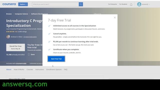 Free C Programming Courses | Free Online Courses with Certificate | C Programming Language Courses смотреть онлайн