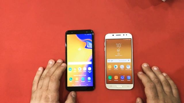 Samsung Galaxy J4+ 2018 vs Samsung Galaxy J5 2017 смотреть онлайн