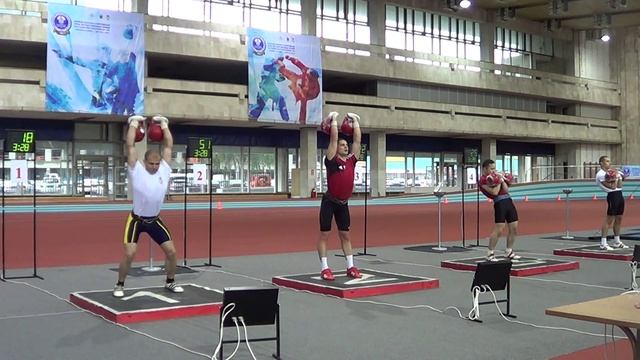 International military games 2015. Kettlebell sport. Ilia Tashlanov jerk 32 kg kb смотреть онлайн
