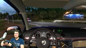 ЖЕСТКИЙ БЕСПРЕДЕЛ ПОЛИЦИИ НА ДОРОГЕ - EURO TRACK SIMULATOR