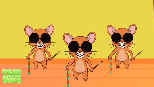 Three Blind Mice English Nursery Rhymes and Kids Song смотреть онлайн