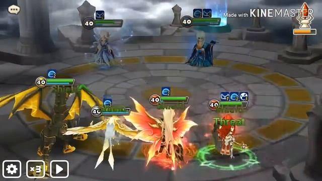 Summoners war fire Fairy King (Daphnis) in Arena Test Damage After Updated. смотреть онлайн