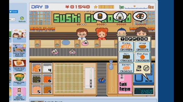 How Fast Can You Sushi? || Sushi Go Round смотреть онлайн