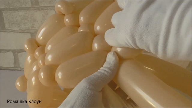 ПАСХАЛЬНАЯ КОРЗИНА ИЗ ШАРОВ как сделать Balloon Easter Basket DIY como hacer una canasta con globos смотреть онлайн