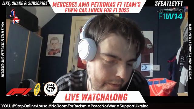 #F1 2023 | Mercedes-AMG Petronas F1W14 Car Launch | Live Watchalong | '8th Title For Hamilton'? смотреть онлайн