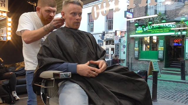 Skinfade Haircut With Conor McGregor's SBG Partner Kenneth: Cru #Barber & #Tattoo Shop (#Dublin) 💈