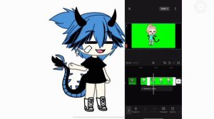 Как вместо зеленого фона сделать другой?для новичков! #гача #туториал #рекомендации #CapCut