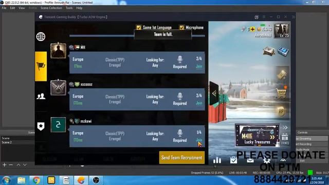 PUBG INDIA/join me and play with me/PTM on screen please Donate if u can смотреть онлайн