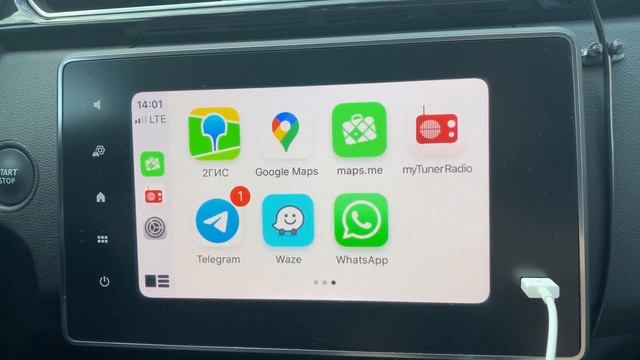 Обзор системы Apple CarPlay на автомобиле Renault Arkana (Рено аркана) смотреть онлайн
