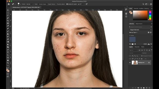 Remove Acne in Photoshop Easily | A Beginners Guide смотреть онлайн