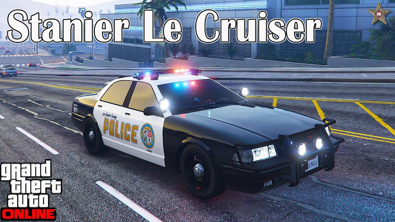 ПОЛИЦЕЙСКАЯ VAPID STANIER LE CRUISER В GTA ONLINE (ТЮНИНГ И ОБЗОР ПО ФАНУ) смотреть онлайн