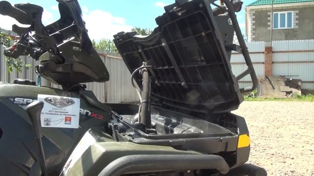 Вынос радиатора на квадроцикле. POLARIS смотреть онлайн