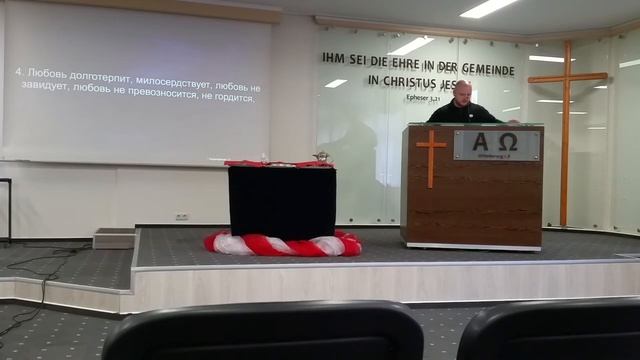 Проповедь на немецком языке, 01.11.20 I Alfred Lichtenberg смотреть онлайн