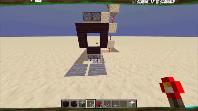 Redstone tutorial - 2x2 Piston automatické dveře! Minecraft 1.19. (Java Edition) смотреть онлайн