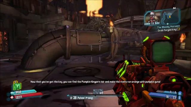 Borderlands 2 // Headhunter Pack 1 // T K Bahs's Bloody Harvest (Gameplay) смотреть онлайн