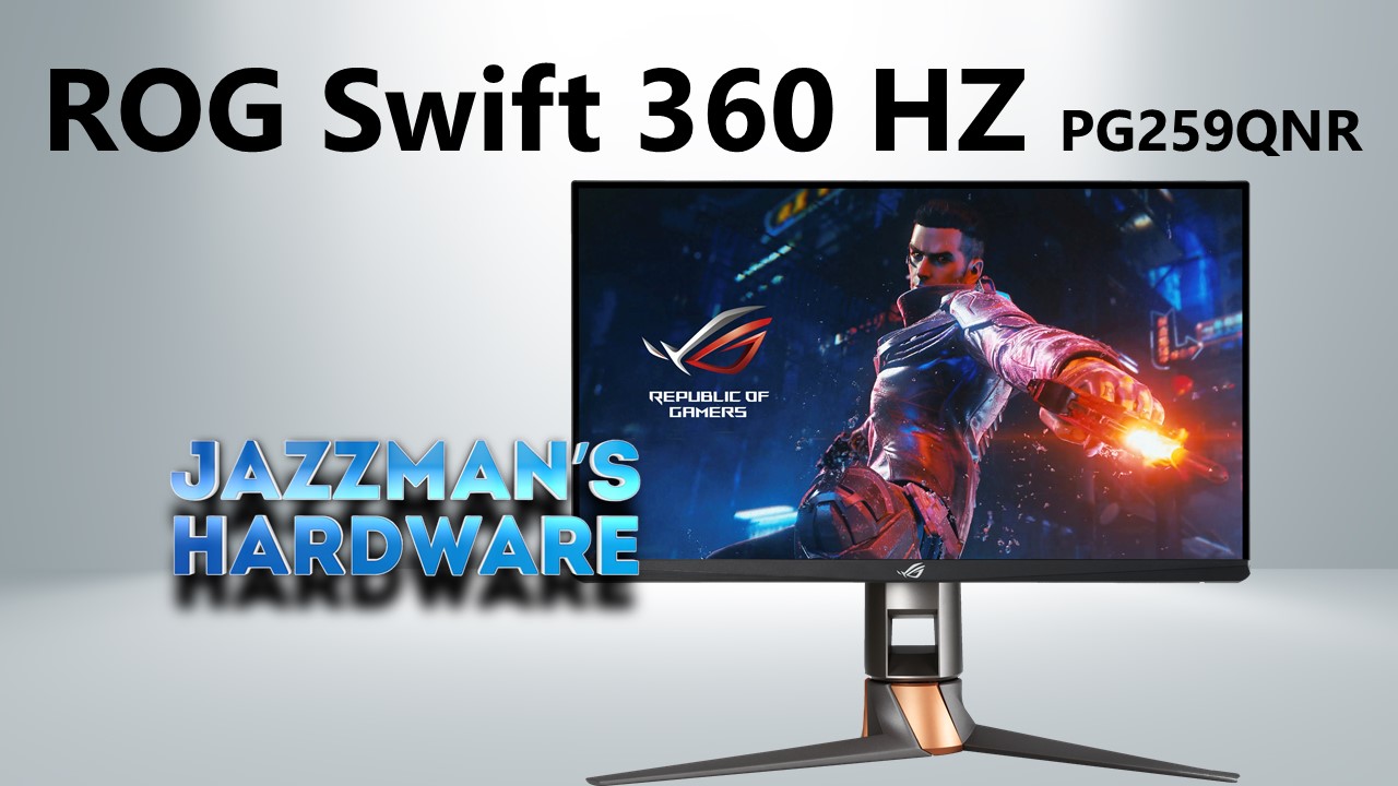 ROG Swift 360 HZ PG259QNR: первый в мире монитор с поддержкой 360 Гц