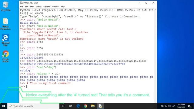 Python Programming- Session #1 смотреть онлайн