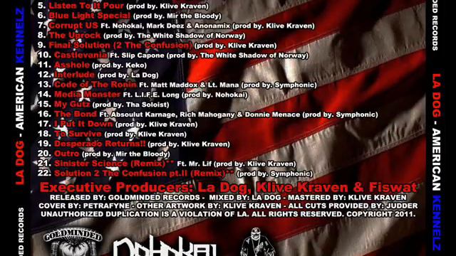 La Dog Currupt US Feat Nohokai Mark Deeze & Anonamix. ( Prod By Klive Kraven ) смотреть онлайн