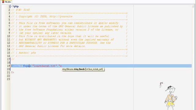 20 انشاء ملف Creating File In PHP فى php بى اتش بى смотреть онлайн