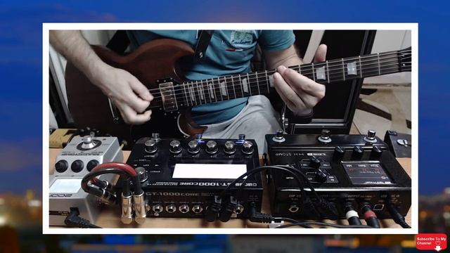 Zoom MS-50G VS Boss GT-1000 Core VS Line6 HX Stomp / Marshall Plexi 1959 / All Settings Same смотреть онлайн