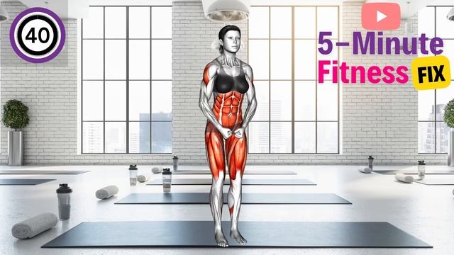 5 Minute Better Butt Workout Lift and Tone Your Glutes at Any Age смотреть онлайн