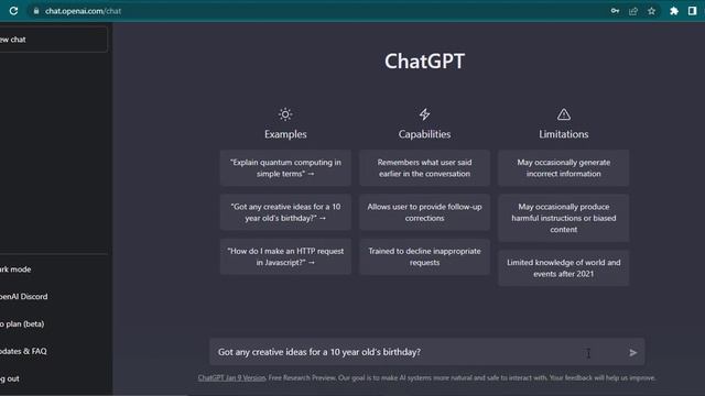 How To Use ChatGPT (2023) | Open AI Chat GPT Tutorial For Beginners смотреть онлайн
