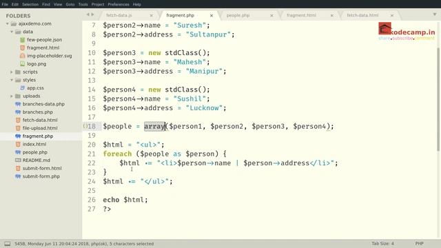 Ajax Fundamentals : 02 ( Fetching html fragment) смотреть онлайн