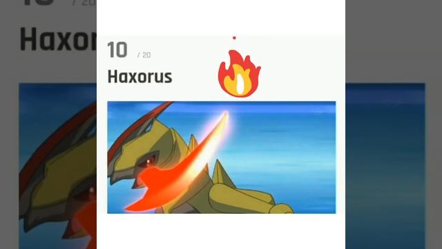 Unova Version All Top 20 Strongest Pokemon