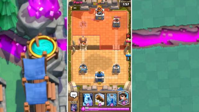 МЕГАРЫЦАРЬ ПРОТИВ ПЕРВОЙ АРЕНЫ! РЕАКЦИИ ИГРОКОВ НА МЕГАРЫЦАРЯ В CLASH ROYALE! смотреть онлайн