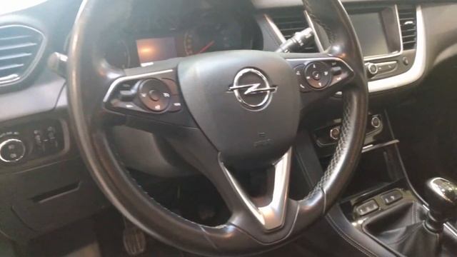 OPEL GRANDLAND X 1.2 TURBO SELECTIVE BLANCO ÁRTICO смотреть онлайн