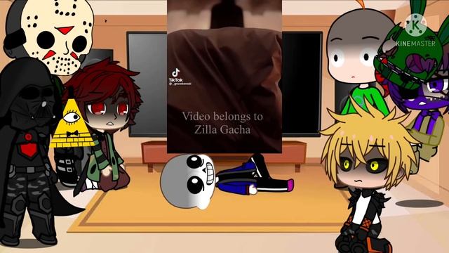 Fandoms react to darth Vader | 1/8 | Gacha club | Star Wars | Gacha react смотреть онлайн