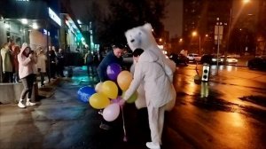 Самый красивый белый мишка поздравляет с Днём Рождения