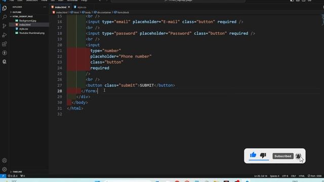 Sign Up Page in HTML & CSS Only |HTML & CSS Tutorial 2023 смотреть онлайн