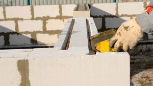 Серия 9 / Как армировать газобетон / Оконный ряд  / Капитальный дом для своей семьи.avi