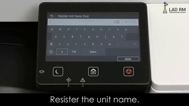 Как настроить факс на CANON ImageRUNNER C3025i.