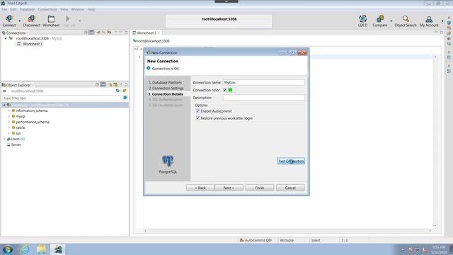 Getting started with connections in Toad Edge смотреть онлайн