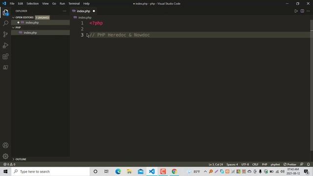 PHP Heredoc & Nowdoc || Learn PHP || Bangla Tutorial смотреть онлайн