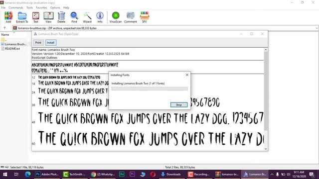 how to add fonts in adope photoshop cs6 смотреть онлайн