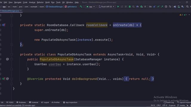 ANDROID - SQLITE WITH ROOM TUTORIAL IN JAVA смотреть онлайн