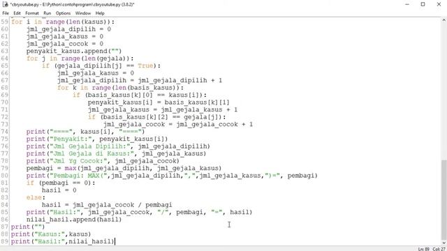 Sistem Pakar CBR Menggunakan Python, Pemrograman Algoritma Case Based Reasoning dengan Python смотреть онлайн