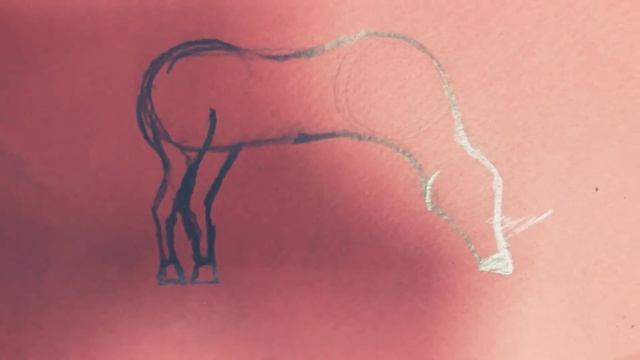 Kak нарисовать северного оленя быстро и легко?/УРОК 1/(без обьяснения) смотреть онлайн