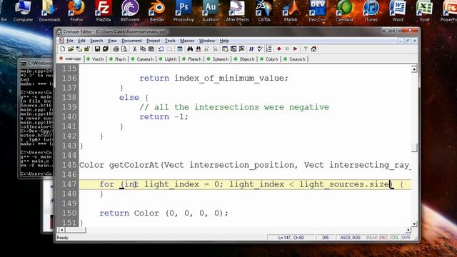 Raytracer from Scratch in C++ Part 7/9 (Rendering our 1st Image) смотреть онлайн