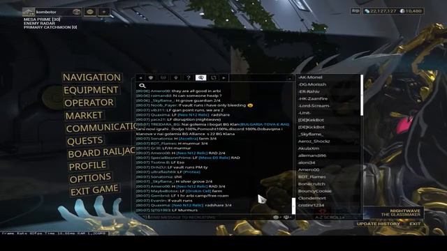 Warframe. Sortie. Protea, Stropha, Stahlta, Velox farming. Nightwave missions смотреть онлайн