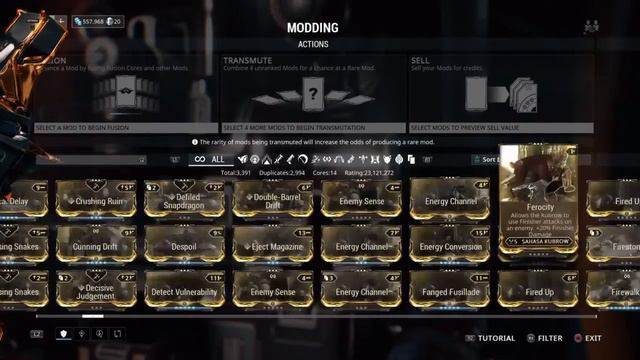 Quick Tips #2 How to transmute mods in warframe 2016. смотреть онлайн