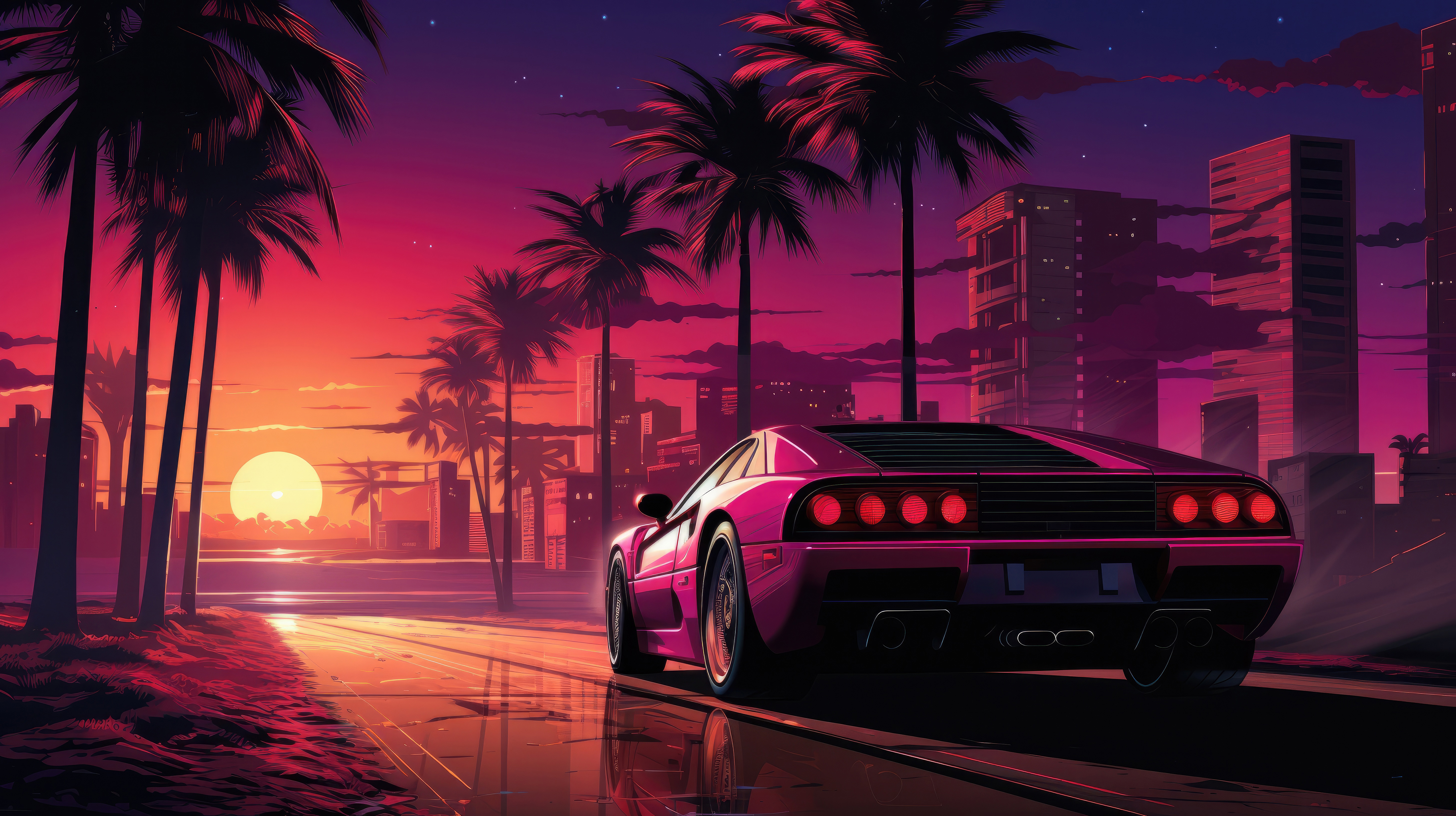 Early Morning Easy Driving Synthwave Retrowave Chillwave Music Mix