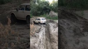 Нива на тракторной резине