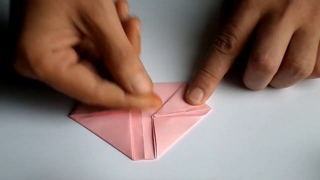 оригами надувное сердце, как сделать оригами надувное сердце, origami inflatable heart смотреть онлайн